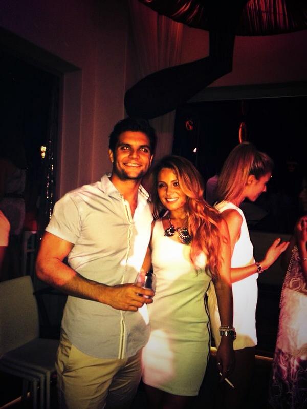rosiebeauchamp's tweet photo. Me and my 💜 at Lio Ibiza @sauldible http://t.co/KB0CPSLvfB