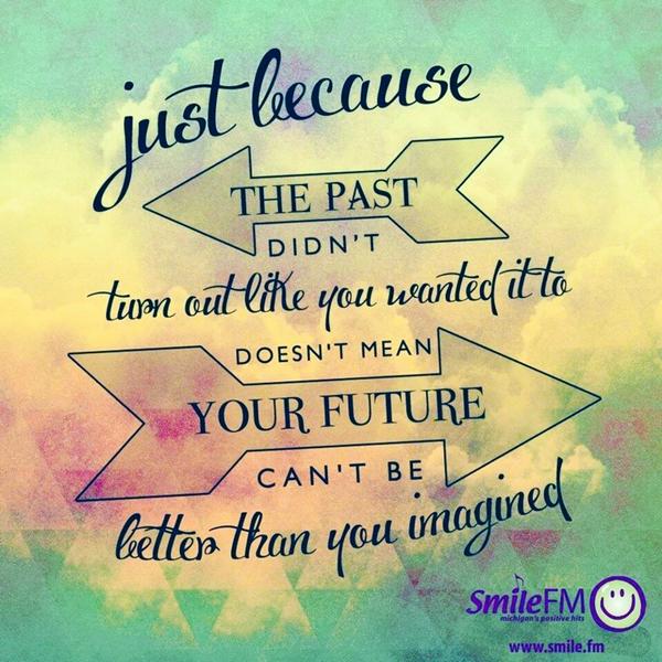 "Have #Faith! Your past experiences are not an accurate prediction of your future!"  RT <a href="/Ericalswenson/">Erica L. Swenson</a> #JoYTrain