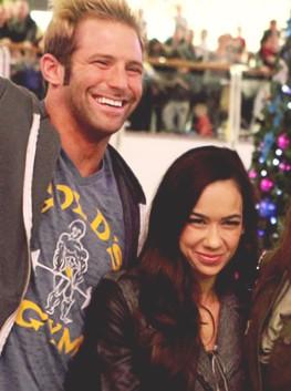 HashtagLIBro's tweet image. With the babeski, AJ. Isn't she so cute? Yeah, yeah. Don't drool though. [@LuminousJersian]