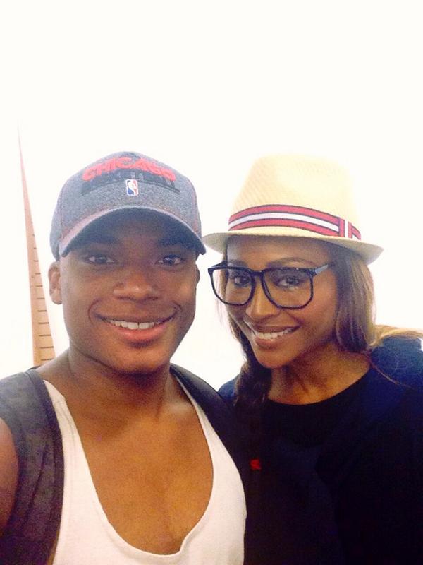 MarcylisC's tweet photo. Great Convo w/ @CynthiaBailey10 !! Down to earth ! #BaileyAgency #SophiesVoiceFoundation #BorisTennisNight @SVFOnline http://t.co/SVJt5ob03O