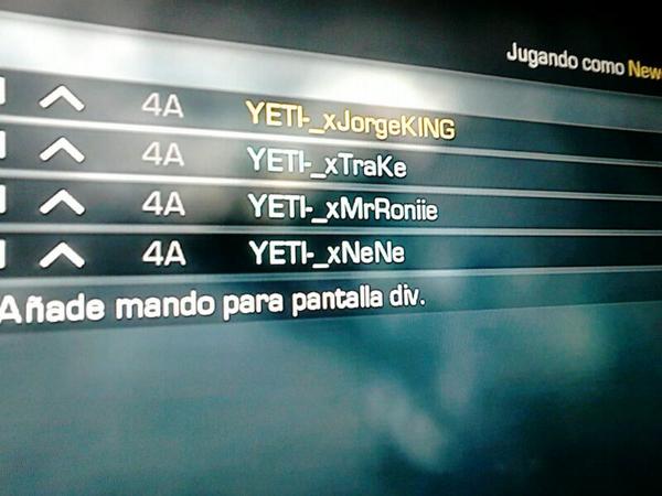 Yeti_eSport's tweet photo. Nuestra Nueva squad de ps3. Bienvenidos a la familia http://t.co/Y5EGBA9uJl