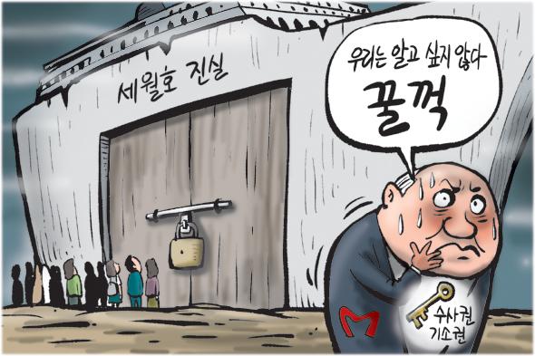 [한겨레 그림판] 봉인된 세월호의 진실
is.gd/uqSFt1