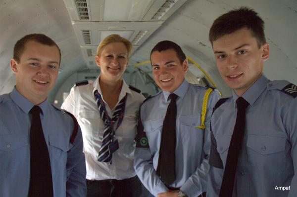Their reward for great work at <a href="/FIAFarnborough/">Farnborough Airshow</a> from <a href="/LockheedMartin/">Lockheed Martin</a> . 3 Senior Cadets flew in the Super Connie.