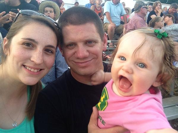 kari_magda's tweet photo. Our life! #crazybaby #love #family http://t.co/DaDj13DQ8D