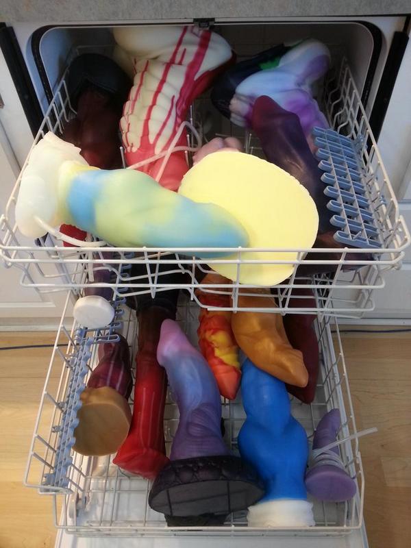 Usasex Dildo vs dishwasher