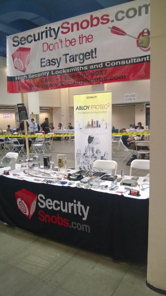 SecuritySnobs's tweet image. #HOPEX was great, thanks everyone for visiting.  Onto ALOA in New Orleans Thurs-Sat this week!