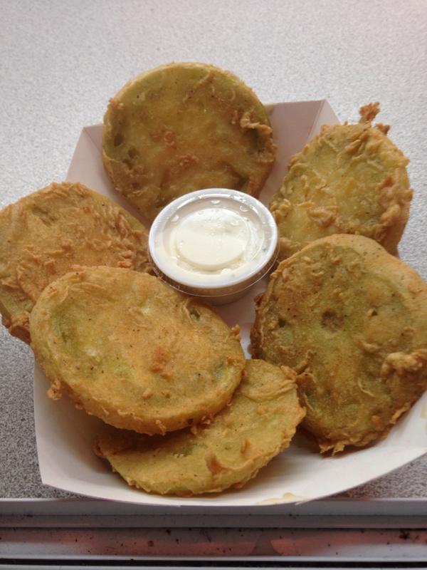 kathybelike's tweet image. #friedtomatoes