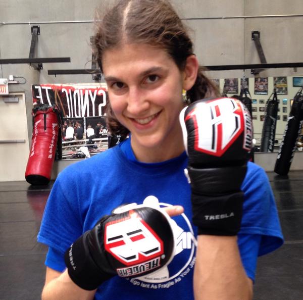 <a href="/treblasports/">Trebla Sports</a> "glove sox" is kind of awesome.Strong cloth slides over MMA gloves&amp;velcro treblasports.com