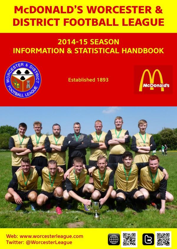 Final cover for the Handbook for this season - off to the printers today...
