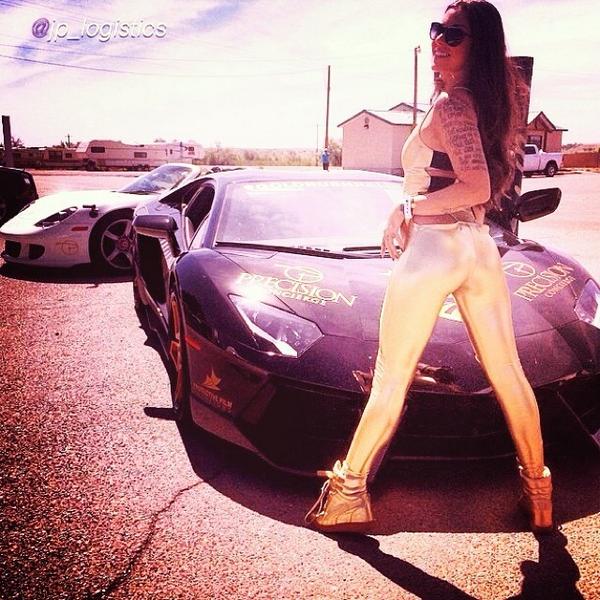 districtspeed's tweet photo. Oh hello Kayla ;) @kjdangerdoll #lamborghini #aventador #goldrush #goldrush2014 #goldrushrally #gr6 #porsche #car... http://t.co/NF5nw6MHHV
