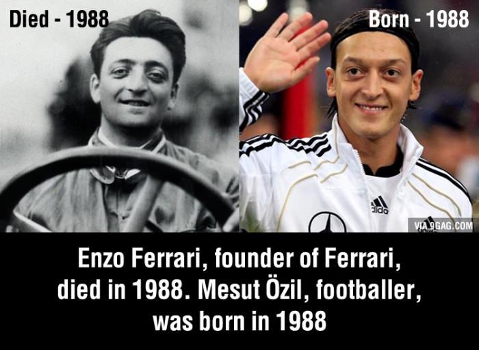 coincidence ? I think Not#ferrari #ozil #conspiracy #soccer #fypシ