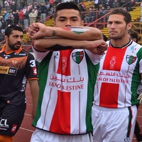 Maher Mezahi On Twitter Cd Palestino Player In Chile Shows Support For Palestine Http T Co Qptcur82ev