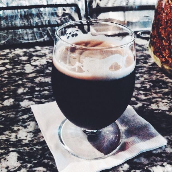 Drinking a Makebeer Black Steam Ale <a href="/BrotherBurger/">Brother.Burger</a> delicious!