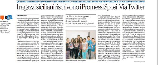 TwSposiMeta's tweet photo. @2R27827520 @LsVinci2F @lsvinci2p @LSVinci2N @secondac_classe su @rep_palermo grazie @SezioneE  @AdrianaFalsone! http://t.co/DwXT3c4OdC