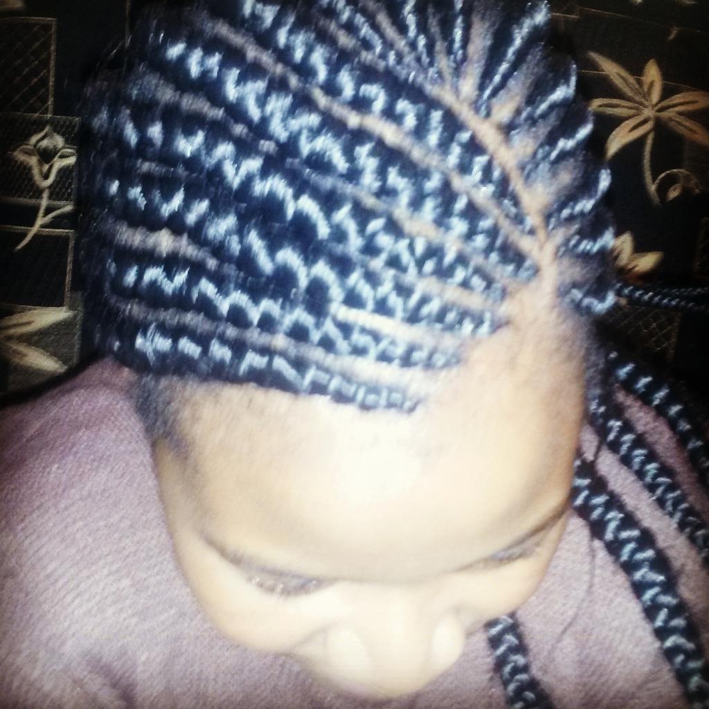 Amanda On Twitter My New Hairstyle Braids Thick Straightback