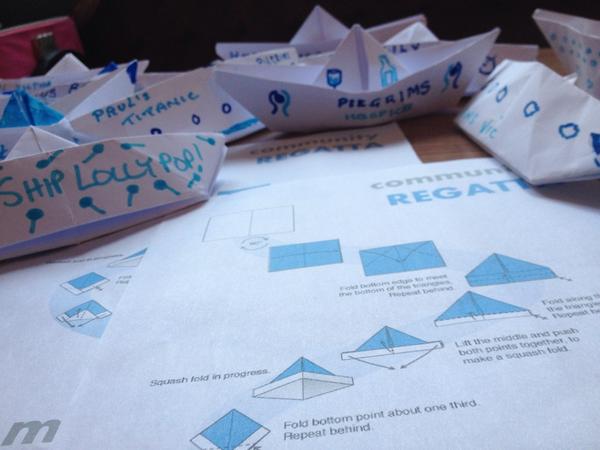 Join us on Saturday to contribute to our big installation <a href="/Port_of_Dover/">Port of Dover</a> community Regatta