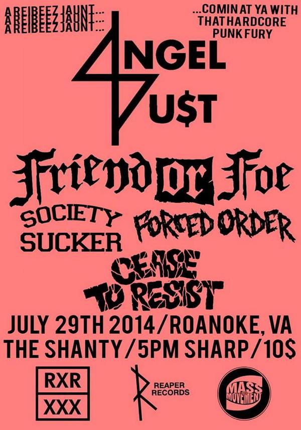 shittttt the <a href="/angeldustmoney/">ANGEL DU$T</a> <a href="/SOCIETYSUCKERHC/">SOCIETY SUCKER</a> <a href="/Cease2Resist/">Cease to Resist</a> and <a href="/FriendorFoeHC/">Friend or Foe</a> is like a week away.

bust it.