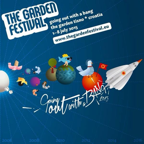 #TheGardenFestival 2015 is going to go out with a BANG. Our tenth & final year. V LTD Earlybird tickets avail!