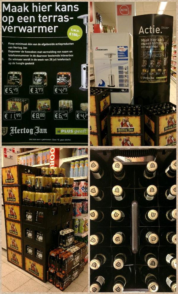 Koude voeten op het terras? Niet meer nodig! Win deze terrasverwarmer bij een Hertog Jan actieproduct! #biertje #warm