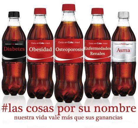 Resultado de imagen para no tomes coca cola