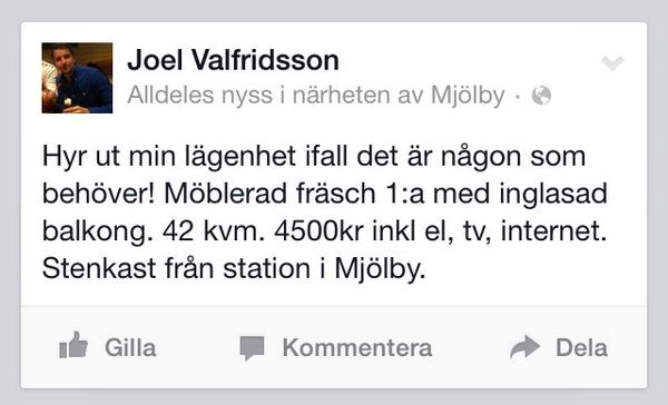 JValfridsson's tweet photo. RT = KÄRLEK ❤️ http://t.co/Tx2wCjMliG