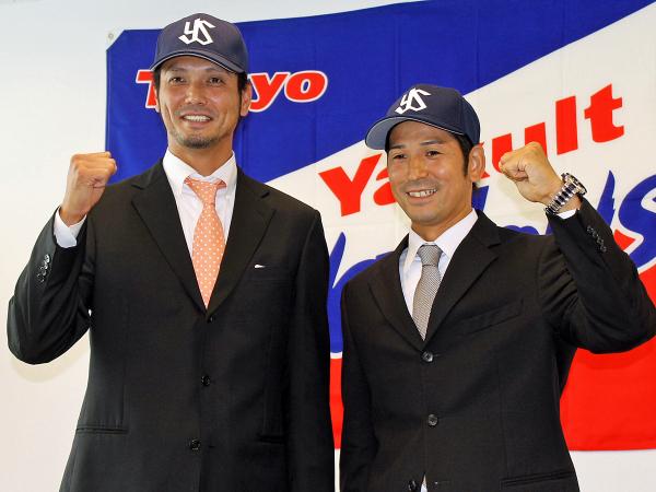 東京ヤクルトスワローズ 新垣渚投手 プロコレクション ユニホーム