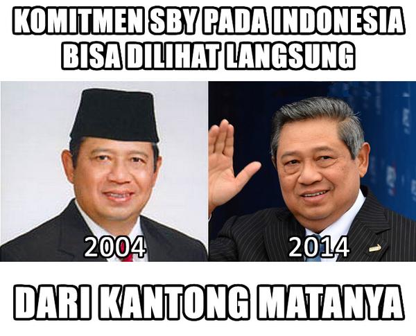 #TerimaKasihSBY Atas Jasanya Selama 10 Tahun Sebagai Presiden