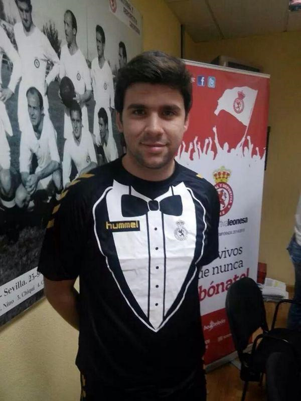 Luke_Boarer's tweet image. Cultural Leonesa unveil their new tuxedo-inspired kit. http://t.co/7B7ik39t6B" @ConcretePieInc @KiLLa_BriLLa @jordanmckinn @Edward_Holden