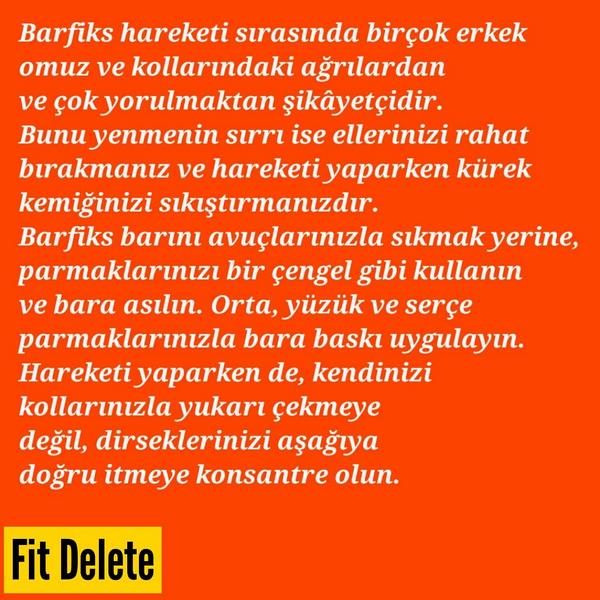 fitdelete's tweet photo. Barfiks çekerken zorlanıyor musunuz? http://t.co/bvrK2EhHK4