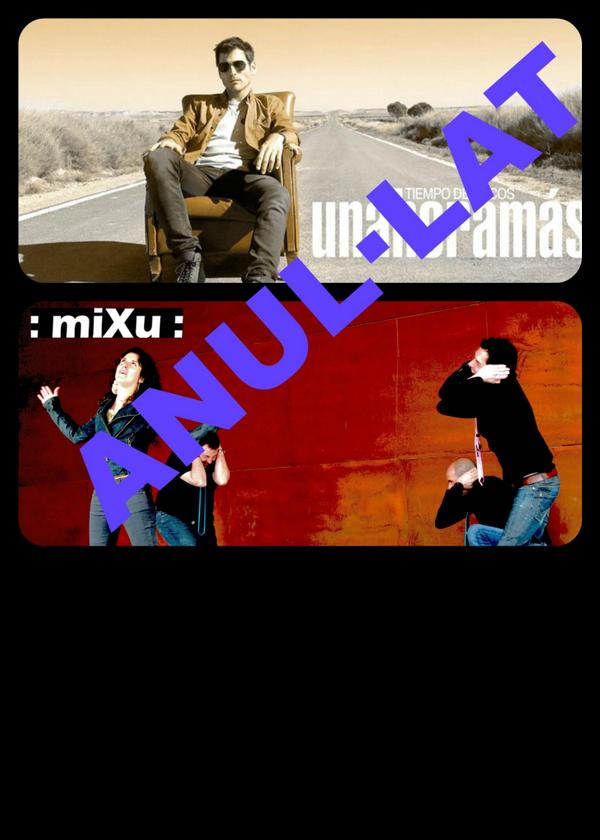 MixuMusic's tweet photo. Por motivos ajenos a la banda, se ha anulado el próximo concierto del 25 de julio. Más info: http://t.co/tu1PpNyd4q http://t.co/OkSEbxz6Zm