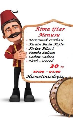Cafe_Rima's tweet photo. İftar Menümüz 
Rezerv : 04242379997 http://t.co/17JATn89yp