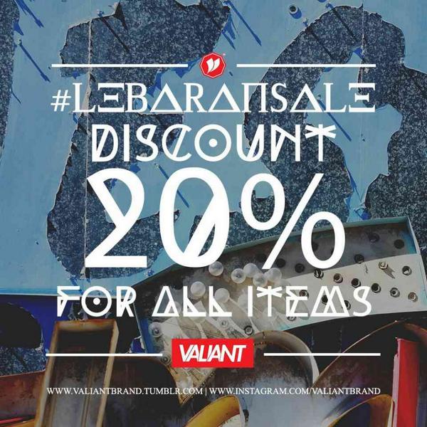#LebaranSale ! disc 20% for all items, grab it fast guys ! Free shipping for Java, let's check and let's order :D