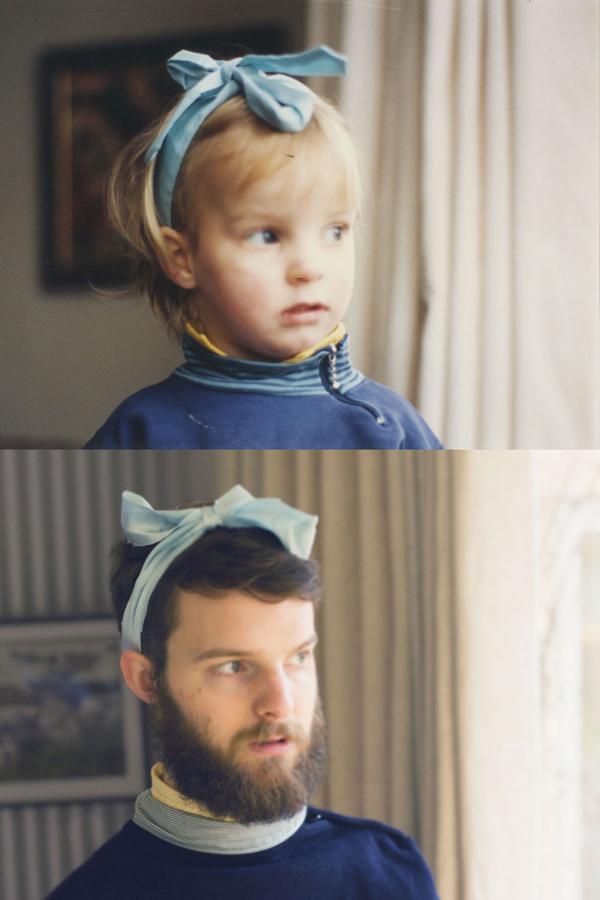 Джо Лакстон и его брат подумали,что было бы забавно воссоздать старые семейные фотографии и вот, что получилось :)