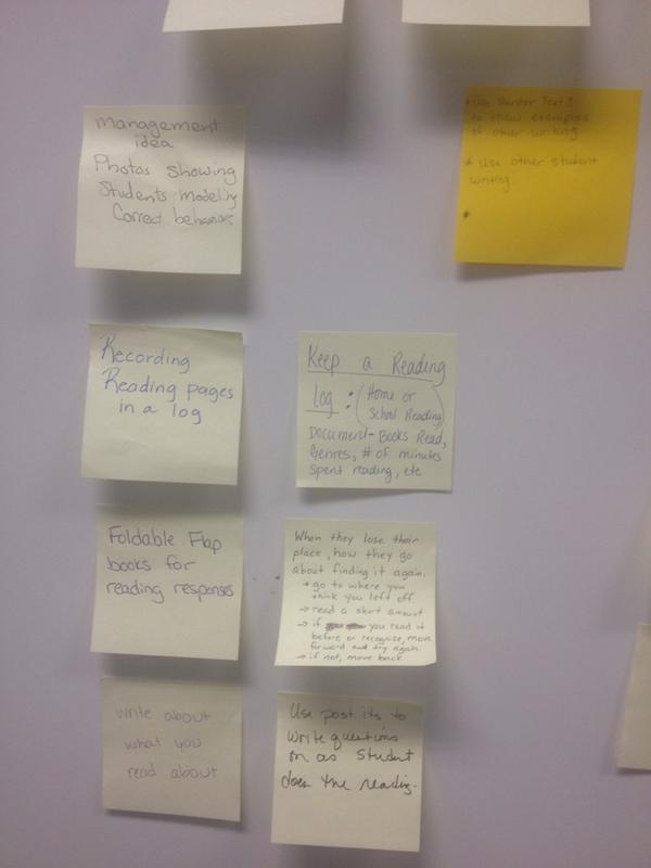 Ideas to engage your readers and writers. How do they own their work and how do you teach them to do so?