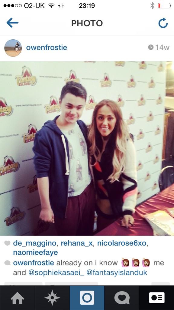 I post this photo so many times cause it means the world to me! Me&amp;@SophieKasaei_ 😍