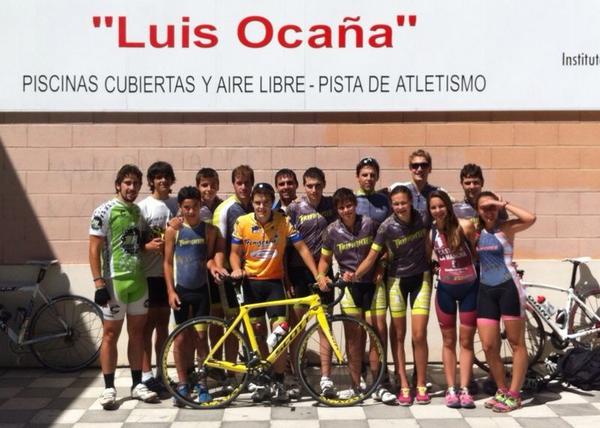 Etapa21 del tour d CUENCA, crono x equipos, subida a un puerto y llegada al sprint,MUCHO ANIMO HERRADA!!! #TourTVE