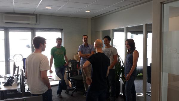 Scrum &amp; Agile in de praktijk: een stand-up meeting van ons Expoints team