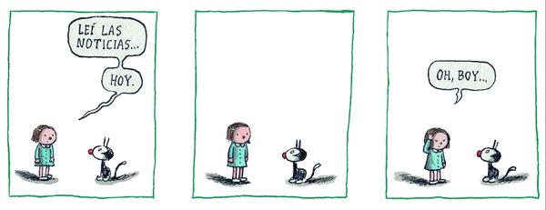 porliniers's tweet image. El mundo está... Oh, boy. #undiaenlavida