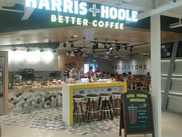 wiggins_michele's tweet photo. Harris + Hoole at Addlestone!! http://t.co/x5U02pKQsX