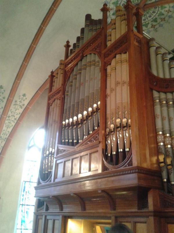 Generalprobe in Kordel. Samstag, 26. Juli, 18 Uhr Konzert hier in dieser wunderschönen Kirche! Herzliche Einladung!