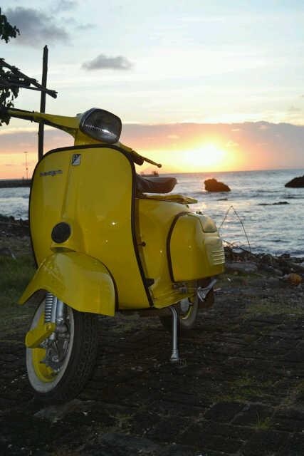 Gambar Pemandangan Vespa Gambar Pemandangan Keren