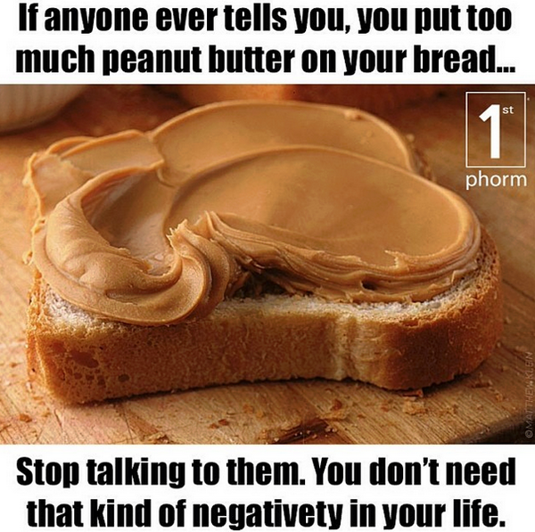 BodybuiIding's tweet photo. You can never have too much peanut butter http://t.co/FmaWUfcUAz