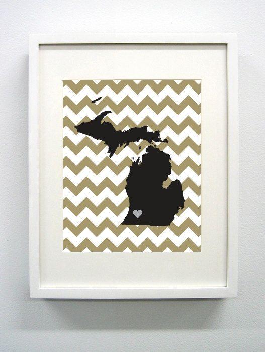 Want some Res Hall decor inspiration? Check our Pinterest!  #WMU18 Art cred: Etsy's Paint... bit.ly/1mY2xZS