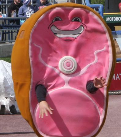 Go_Hambone's tweet photo. THX! RT @type2supernovak: HAMBOOONE!  @IronPigs’ @Go_Hambone is the best IL mascot .http://t.co/sfXokmBX7N http://t.co/p2AGKdteBK