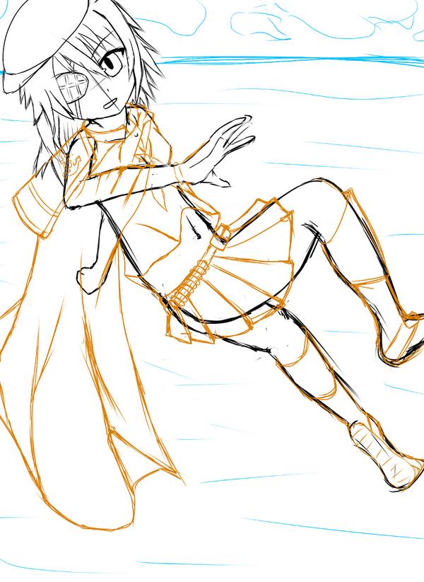 自分の絵見てるとやはり早急に足回り改善する必要があるようだ・・・ 