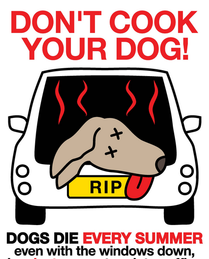 Rhianmarie's tweet photo. TOO many people leaving their dogs in hot cars! 3 I've reported to the RSPCA this week! Might start smashing windows! http://t.co/t8Ze3ome4R
