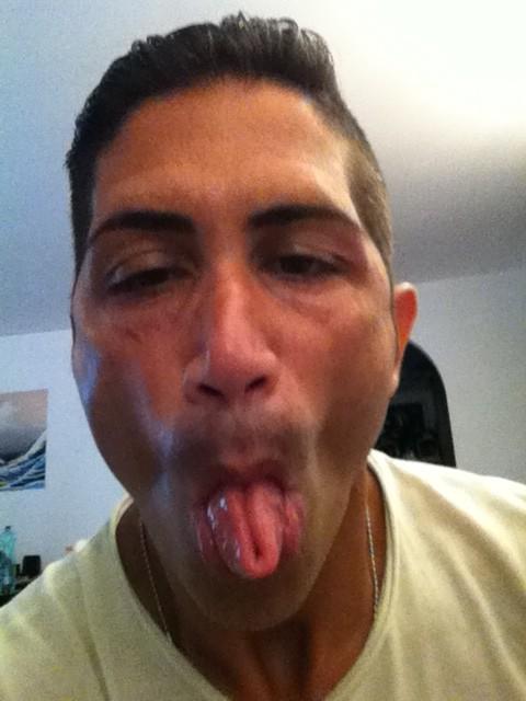 MirkoB42's tweet photo. @CarterCruise better now???man do I look uggly in this pic! look what u made me do... http://t.co/JwYFSrQaqD