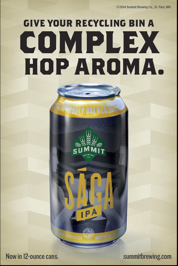 summitbeer's tweet photo. Your recycling bin will thank you. for it. @MNBeer @JJTaylorMN @MNBeerActivists @mncraftbrew #SummitCans http://t.co/ggh4EH4nZJ