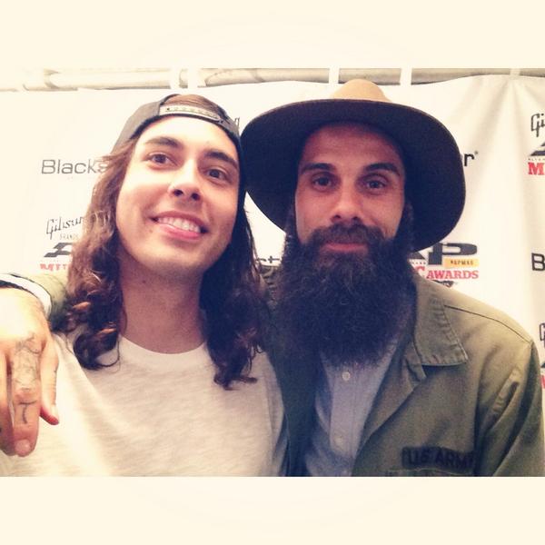 Got to see one of my favorite people in the world last night at the #apmas!  Much love Jason from <a href="/letliveperiod/">@anitahitta</a> !