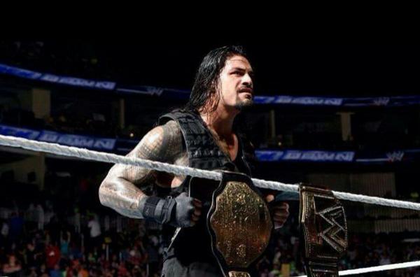 Get use to this image, it's coming soon!! #WWE #SummerSlam #RomanReigns #TheChampIsHERE #worldHeavyWeightchamp